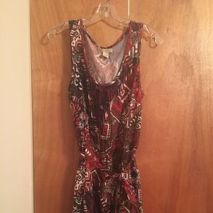 Multicolored Lucky Brand Dress Size Medium